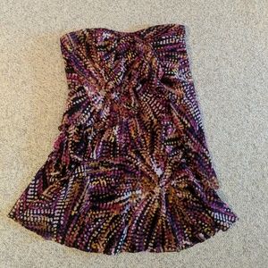 BCBG strapless dress